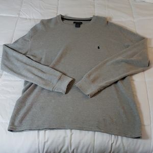 Polo Ralph Lauren Waffle Knit Long Sleeve Shirt